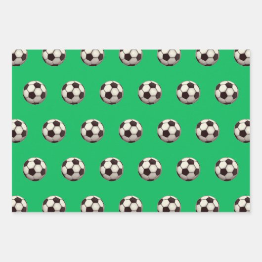 Meisjes Voetbal Vakantie Cadeauverpakking Papier Inpakpapier Vel (Voorkant 2)