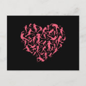 Meisjes Voetbal - Vrouwenspelers Briefkaart (Voorkant)