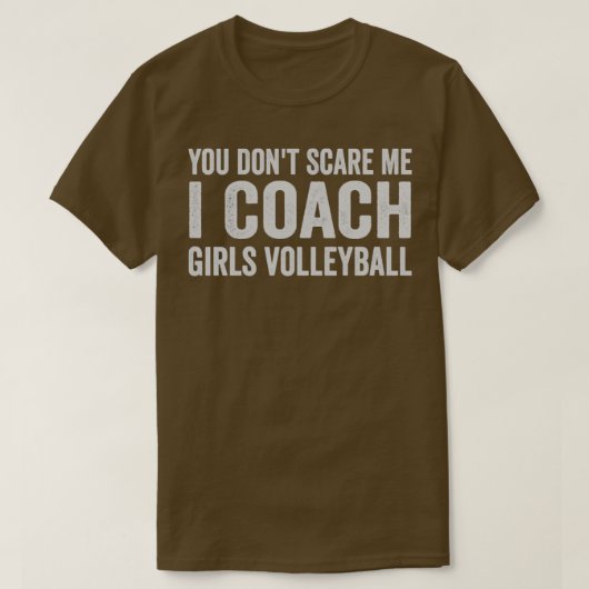 Meisjes Volleyball Coach T-shirt (Design voorkant)