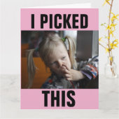 MEISJES VOOR MEISJES MET NIEUWE FUNNY BIRTHDAY-KAA KAART (Gele Bloem)