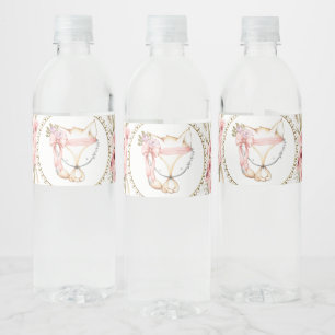 Meisjes Vos Baby Shower Waterfles Labels Etiket