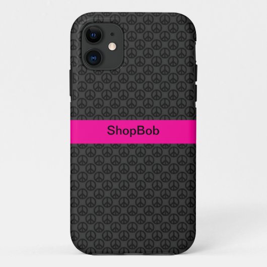 Meisjes-vredespatronen Case-Mate iPhone Case (Achterkant)