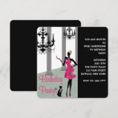 Meisjes Vrouwen Elk Nummer Verjaardagsfeest Kaart (Voorkant / Achterkant)