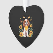 Meisjes Vrouwen Moeder Cavalier King Charles Spani Ornament (voorkant)