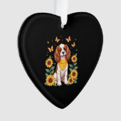 Meisjes Vrouwen Moeder Cavalier King Charles Spani Ornament (voorkant)