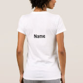 Meisjes Wakeboarder t-shirt - liefde hashtag wakeb (Achterkant)