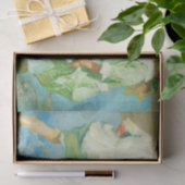 Meisjes Wandelen in Water aan de Kust Tissuepapier (Geschenk)