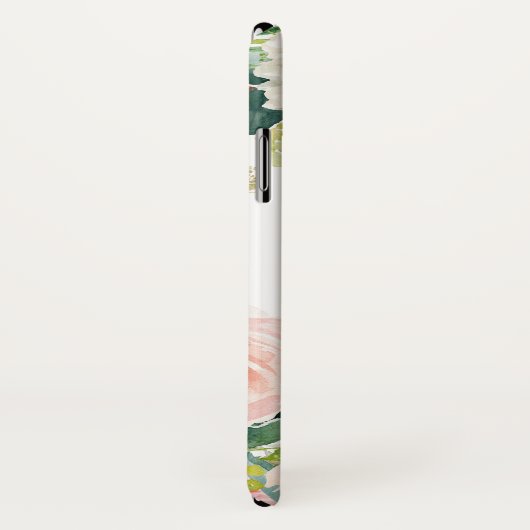 Meisjes Waterverf Botanische naam Case-Mate iPhone Case (Achterkant / rechts)