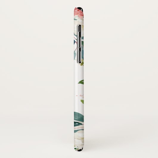 Meisjes Waterverf Botanische naam Case-Mate iPhone Case (Achterkant/links)