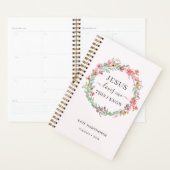 Meisjes Waterverf Floral Christelijke Planner (Display)