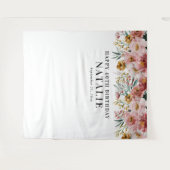 Meisjes waterverf met een grillige, bewerkbare lee wandkleed (Voorkant (horizontaal))