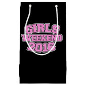 Meisjes weekend 2016 klein cadeauzakje (Voorkant)