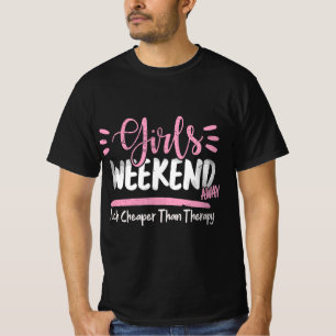 Meisjes Weekend 2022 Weekendje weg Stranden en dra T-shirt