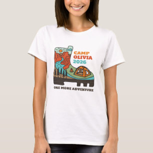 Meisjes Weekend Bachelorette Feest Camping T-shirt