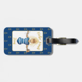 Meisjes Weekend Bachelorette Gevoel Nauti Grappig Bagagelabel (Achterkant horizontaal)