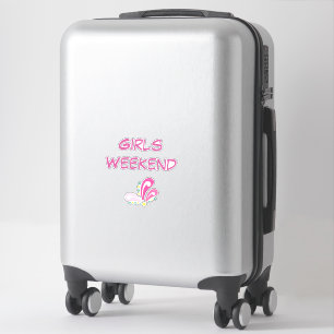 Meisjes Weekend Bright Magenta Sticker