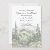 Meisjes Weekend in de Bossen Bachelorette Kaart (Voorkant)