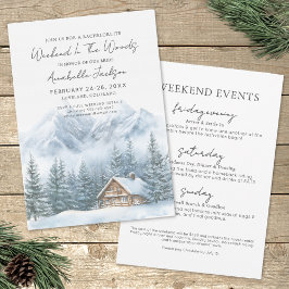 Meisjes weekend in de Bossen vrijgezellenfeest Kaart