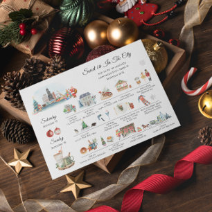 Meisjes weekend   Kerstmis in Chicago Kaart