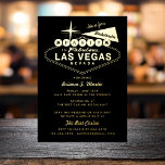 Meisjes Weekend Las Vegas Bachelorette Party Folie Uitnodiging<br><div class="desc">Echte folie is hier! Pas de tekst voor uw laatste vegas-weekendgebeurtenis aan zoals verjaardagsdag of bacheloretfeestje. Kies uit gouden folie,  zilver of gouden roos en bewerk de achtergrondkleuren aan de voor- en achterkant. Vegas-tekenafbeelding door Becky Nimoy</div>