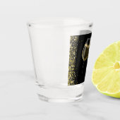 Meisjes weekend mocktail vrijgezellenfeest goud shot glas (Links)