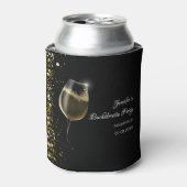 Meisjes weekend mocktail vrijgezellenfeest gouden blikjeskoeler (Blikje Voorkant)