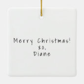 Meisjes Weekend Nashville Mode Illustratie Cadeau Keramisch Ornament (Achterkant)