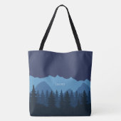 Meisjes Weekend Persoonlijk Tote Bag (Achterkant)