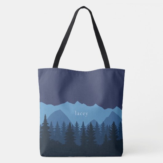 Meisjes Weekend Persoonlijk Tote Bag (Achterkant)