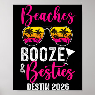 Meisjes weekend trip bestemming 2026 Stranden Dran Poster