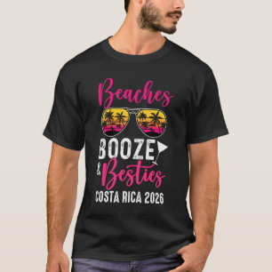 Meisjes Weekend Trip Costa Rica 2026 Stranden Dran T-shirt