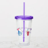 Meisjes Weekend  w Bucket & Beach Ball Acryl Drinkbeker (Rechts)