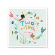 Meisjes Whimsical Onder de Zee Spetter 2e Verjaard