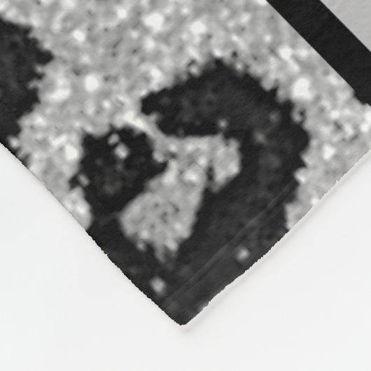 Meisjes "Wild Over Cheer" Silver Leopard Fleece Deken (Hoek)