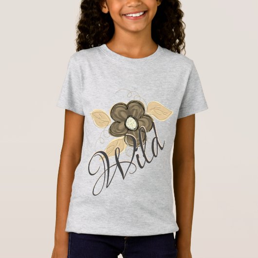 Meisjes Wild T-shirt (Voorkant)