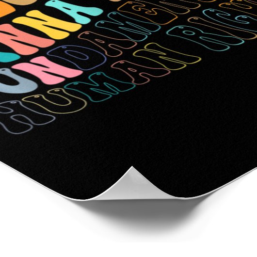 Meisjes willen alleen maar een fundamentele mensen poster (Hoek)