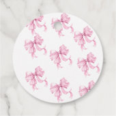 Meisjes willen één verjaardag zijn bedankjes labels (Achterkant)