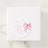 Meisjes willen één verjaardag zijn bedankjes labels (In situ)