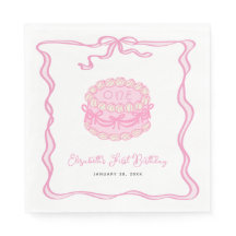 Meisjes willen gewoon 1e verjaardag met roze strik