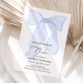 Meisjes willen gewoon een blauwe boog zijn 1e verj kaart