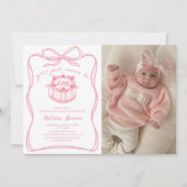 Meisjes willen gewoon een boog zijn 1e verjaardag  kaart (Voorkant)