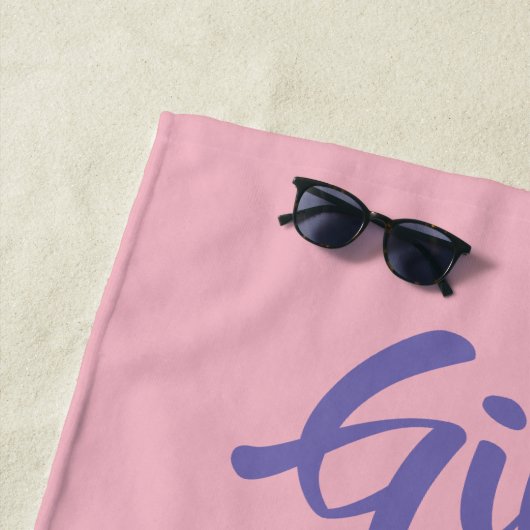 "Meisjes willen gewoon een handdoek van de zon heb (In situ)