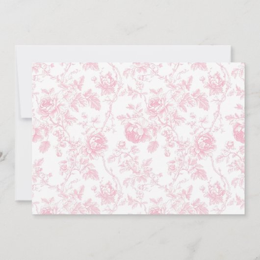 Meisjes willen gewoon een roze boog zijn 1e verjaa kaart (Achterkant)