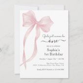 Meisjes willen gewoon een Schattige 1e verjaardags Kaart (Voorkant)