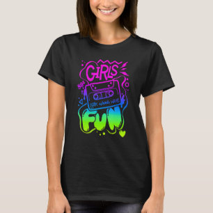 Meisjes willen gewoon een vlinderheid van 1980 t-shirt