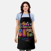 Meisjes willen gewoon een vlinderheid van 1980 Thr Schort (Gedragen)