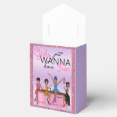 Meisjes willen gewoon Fun Bachelorette hebben Bedankdoosjes (Geopend)