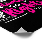 Meisjes willen gewoon grondrechten 1 poster (Hoek)