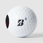 meisjes willen gewoon plezier hebben golfballen (Logo)