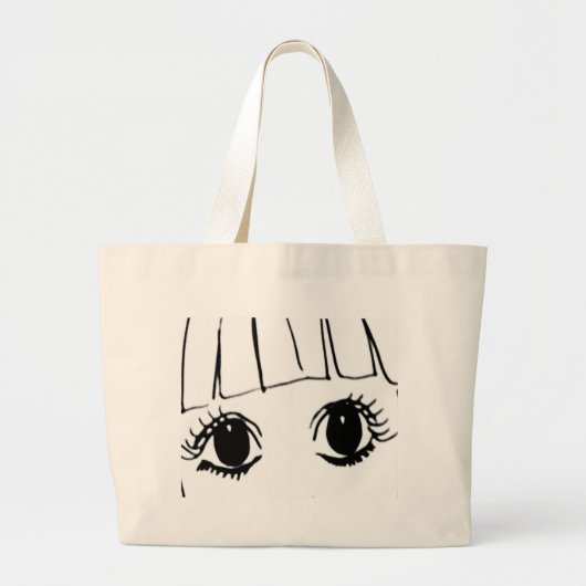Meisjes willen gewoon plezier hebben grote tote bag (Voorkant)